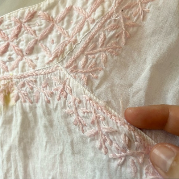 Roberta Roller Rabbit women’s embroidered cotton Faith tunic top - Picture 6 of 8